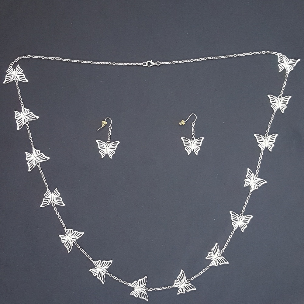 Butterfly Jewelry Set